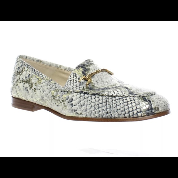 sam edelman snakeskin loafers